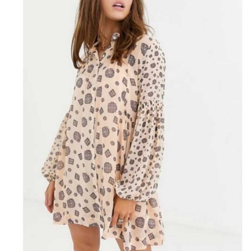 Free People Turn Turn Mini Dress